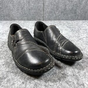 Earth Origins Shoes Womens Size 7 Medium Leather Elsie Comfort Slip On Casual